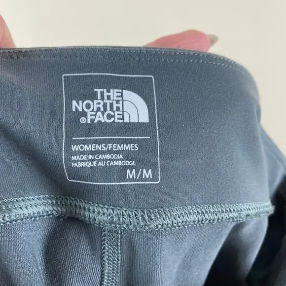 The North Face Womens Crop Leggings Athletic Activewear Athleisure Workout Gym - Picture 6 of 6